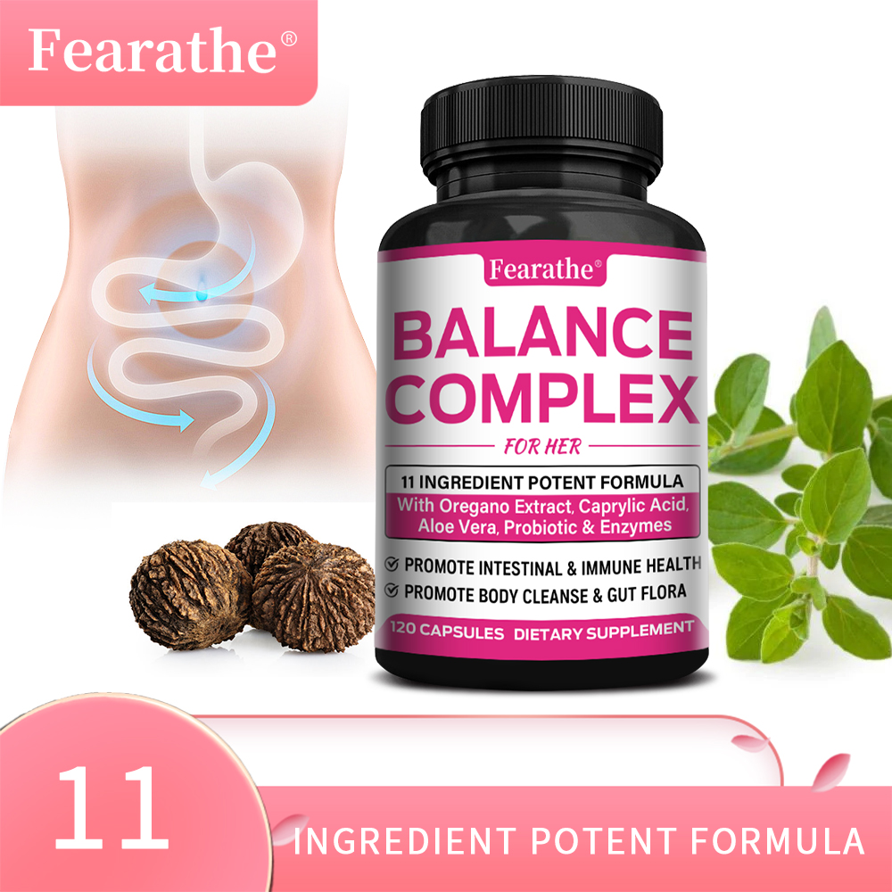 Herbal Wellness Blend - Capsules Probiotiques et Mélange d'Herbes pour