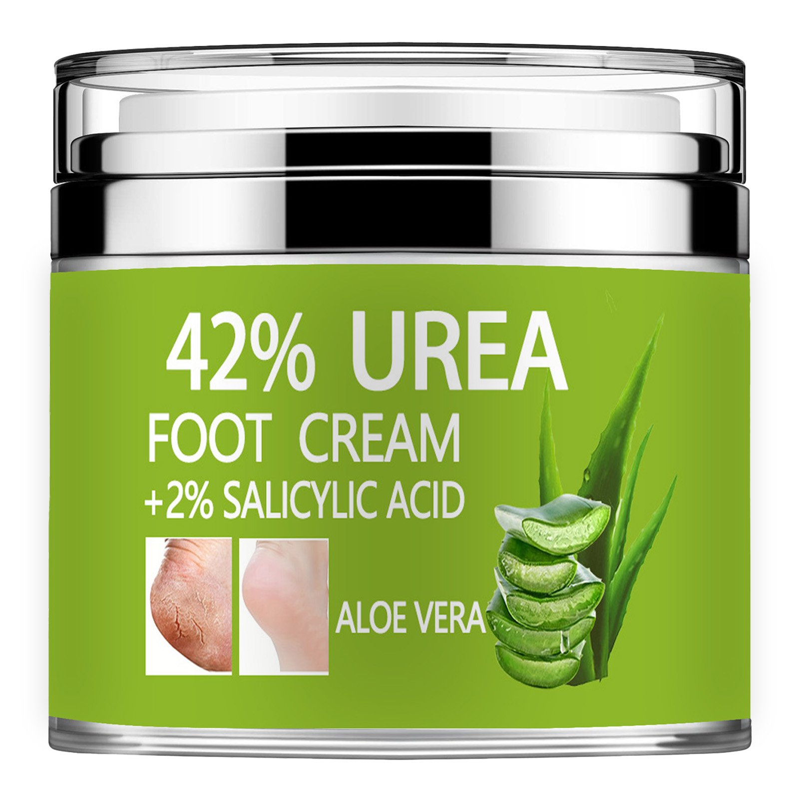 Healing Wellness - Crème d'urée 42% Plus acide salicylique