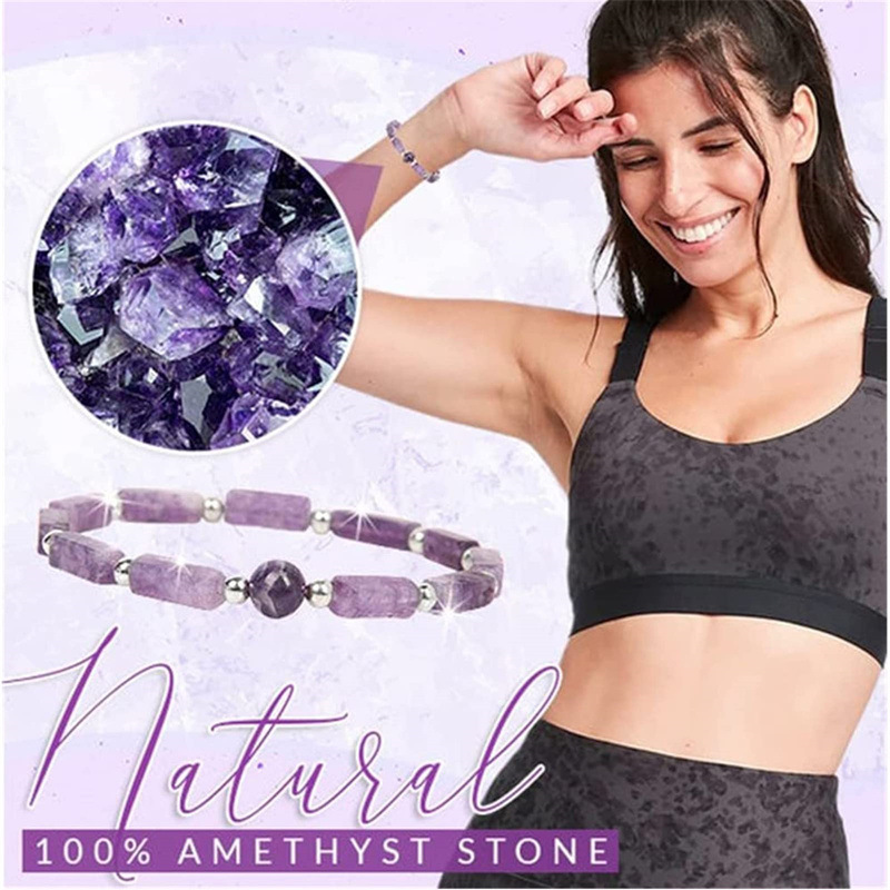 Bracelet en améthyste purifian - Healing Wellness avis et prix