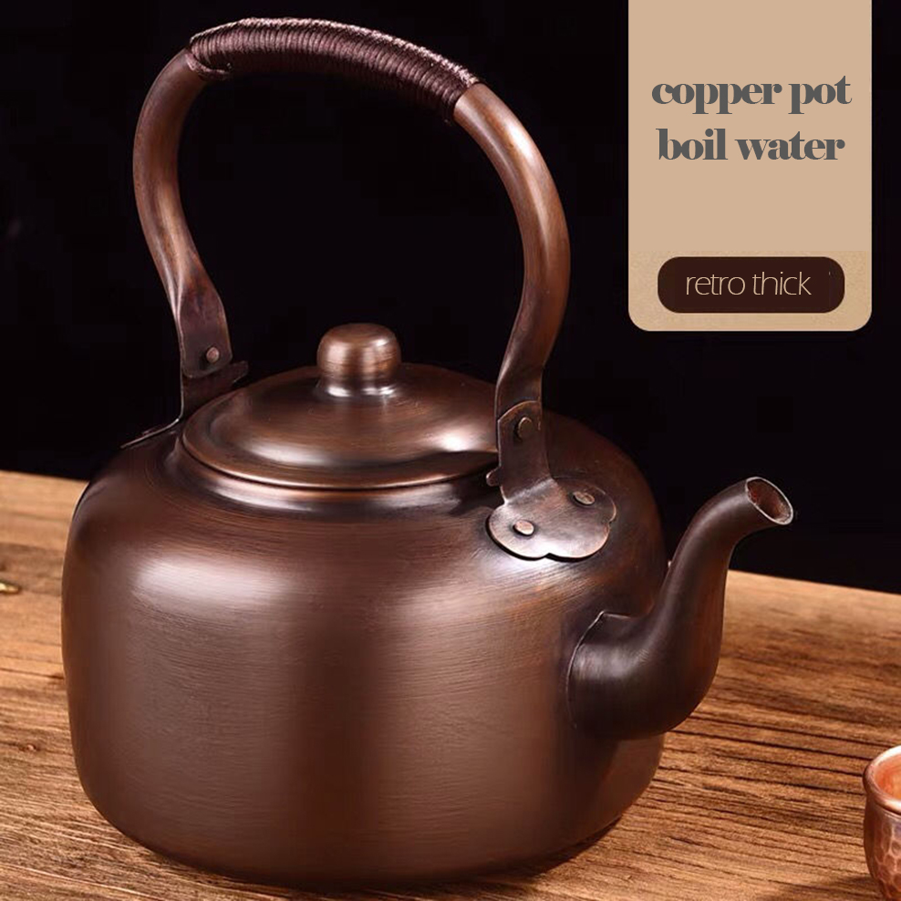 Bouilloire bouillante en cuivr - Herbal Tea For Wellness avis et prix