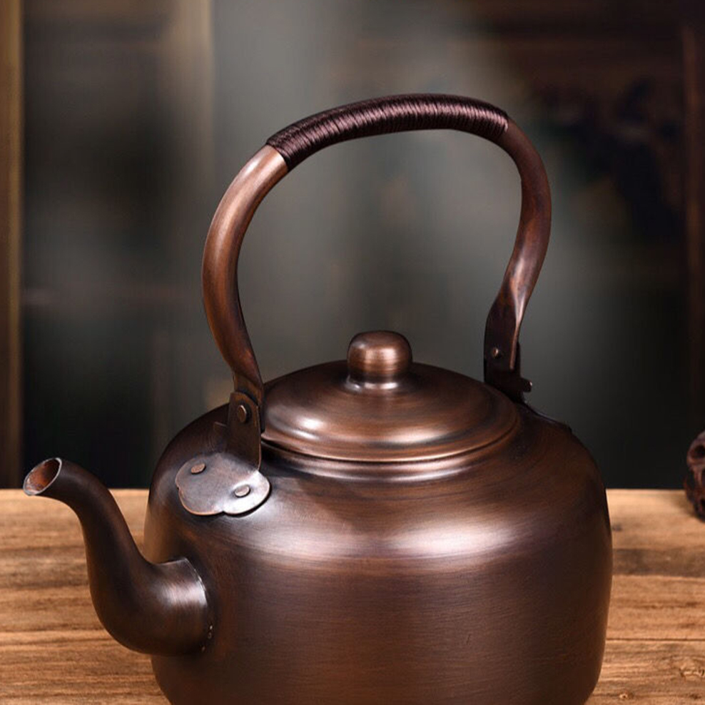 Bouilloire bouillante en cuivr - Herbal Tea For Wellness avis et prix