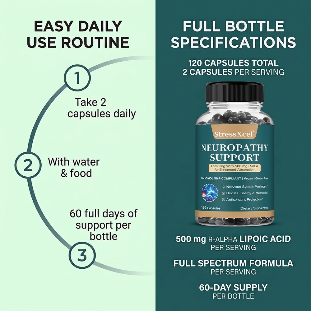 Capsules pour la neuropathie,  - Herbal Wellness Blend avis et prix