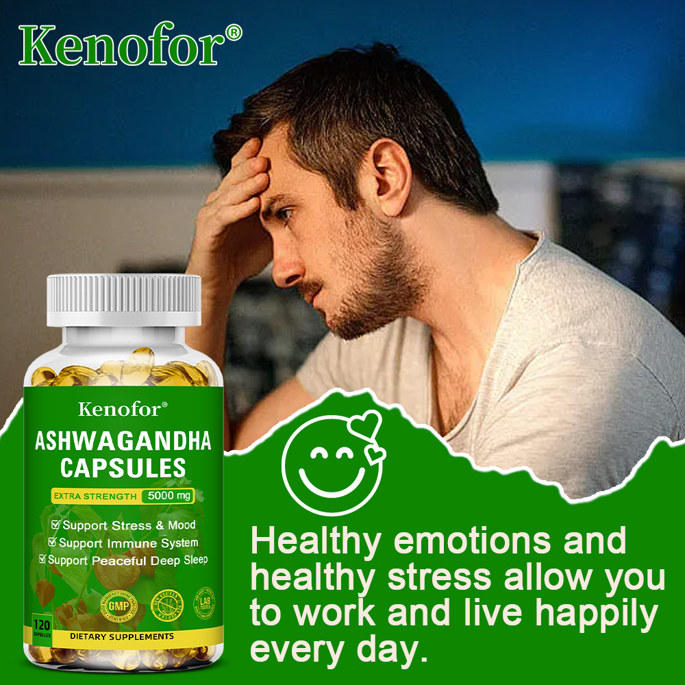 Capsules de complexe d'Ashwaga - Herbal Wellness Blend avis et prix