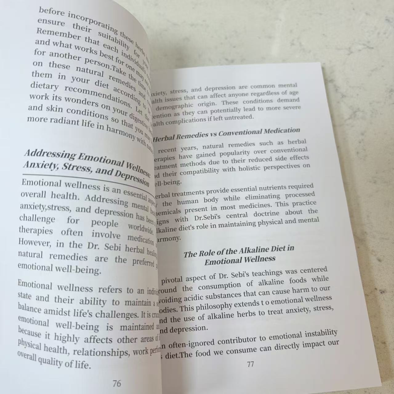 Bible des Herbes du Dr Sebi :  - Herbal Wellness Guide avis et prix