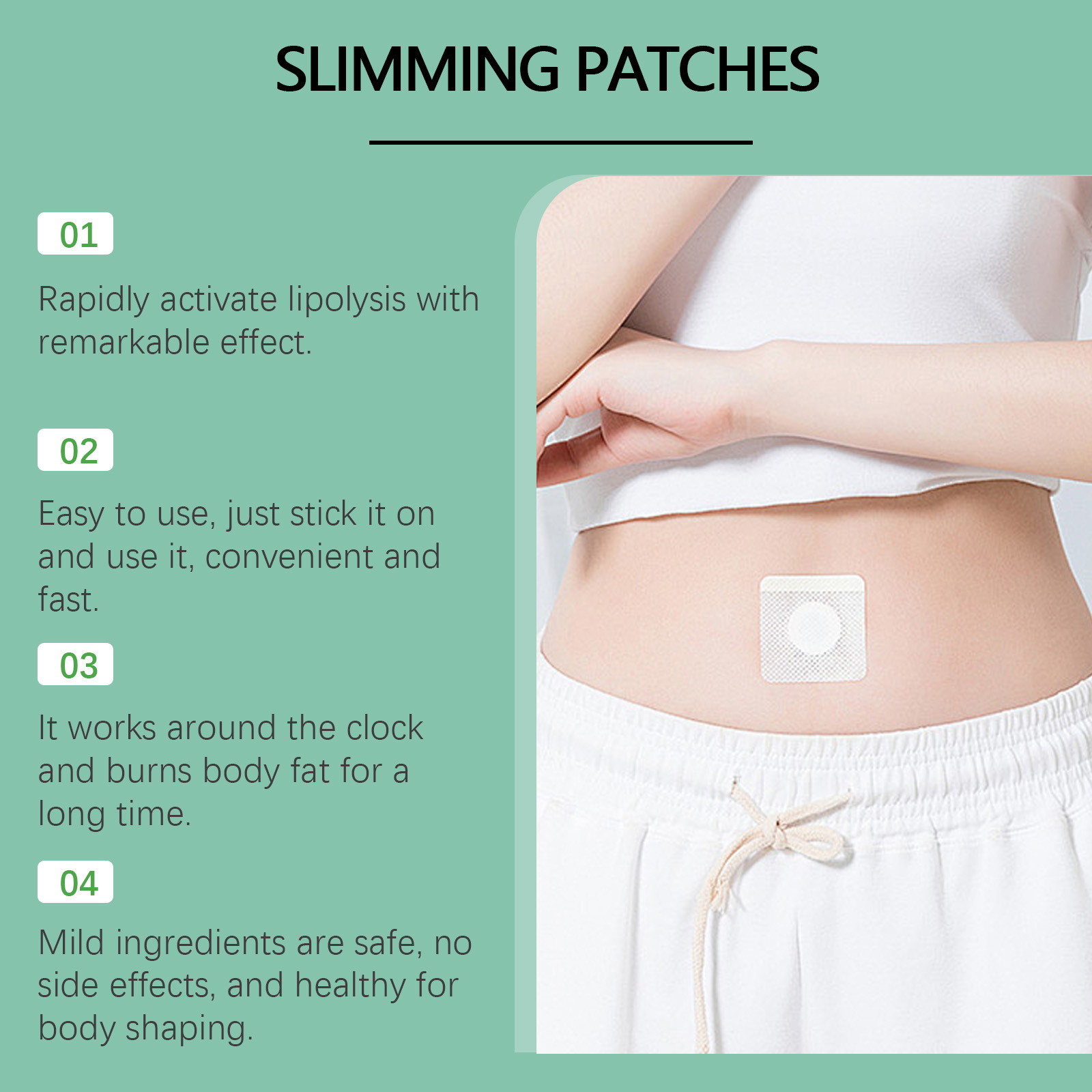 Patchs Amincissants Ximonth :  - Herbal Wellness Patches avis et prix